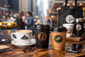 branded coffee cups