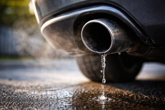 car leaking water