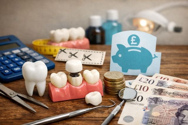 dental cap cost uk