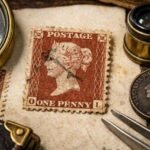penny red stamp value