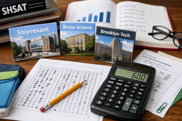 shsat score calculator