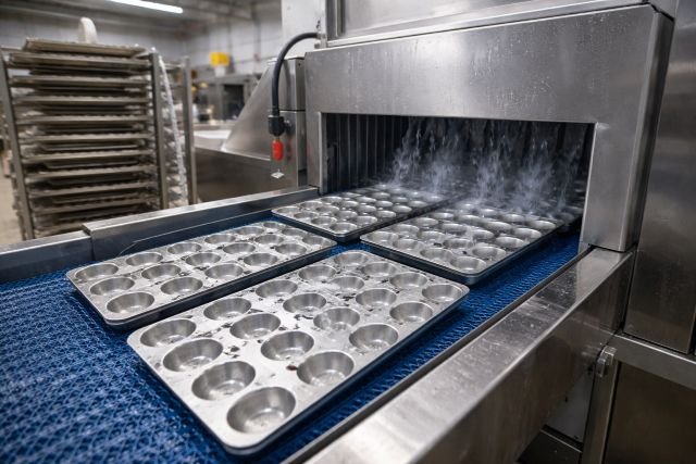 tray washing machine