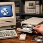 can a mac se use a cd rom