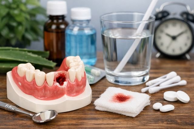 can dry socket heal on its own