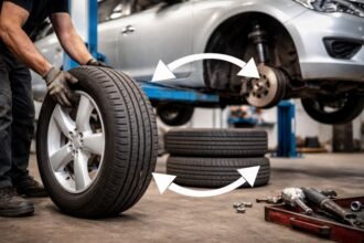 front wheel drive tire rotation