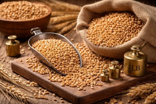 how many grains in a pound