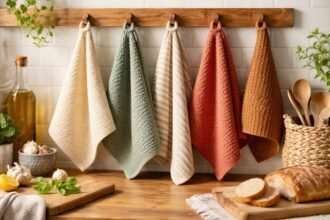 knitted towel pattern