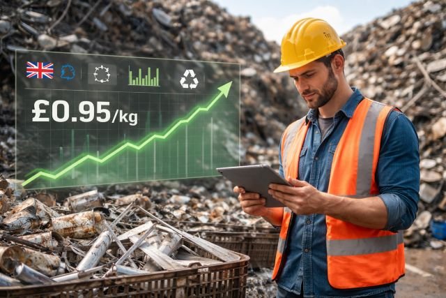 price of aluminum scrap uk