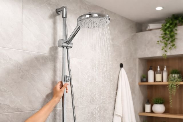 shower head height