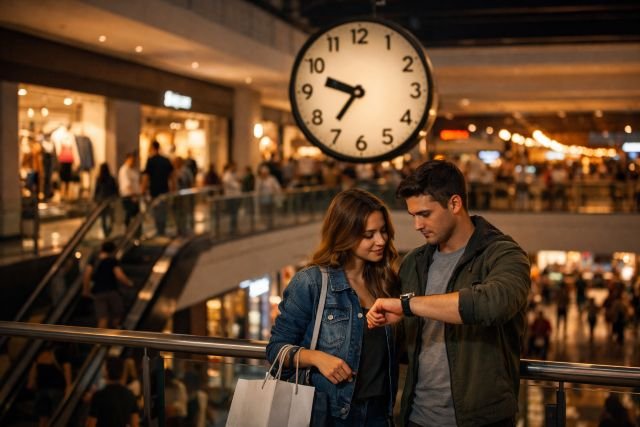 what time the mall closed